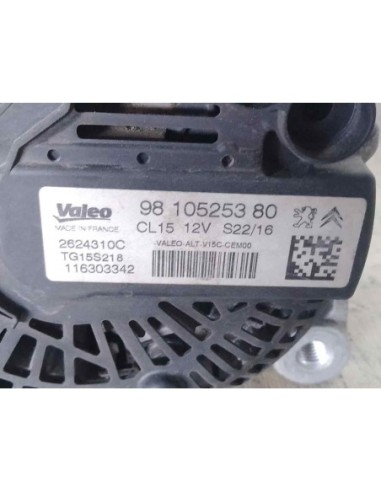 ALTERNADOR PEUGEOT 308 - 211039