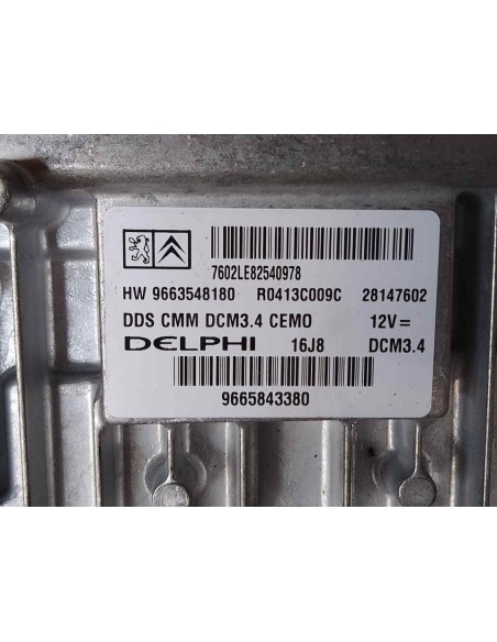 CENTRALITA MOTOR UCE CITROEN C5 BERLINA - 169230