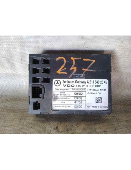 MODULO ELECTRONICO MERCEDES-BENZ CLASE E (BM 211) BERLINA - 136657