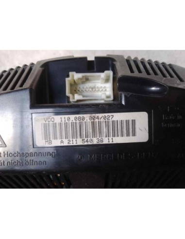 CUADRO INSTRUMENTOS MERCEDES-BENZ CLASE E (BM...