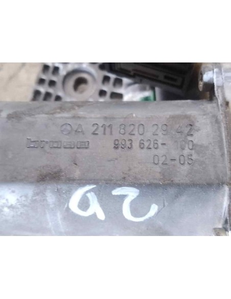 ELEVALUNAS DELANTERO IZQUIERDO MERCEDES-BENZ CLASE E (BM 211) BERLINA - 136677