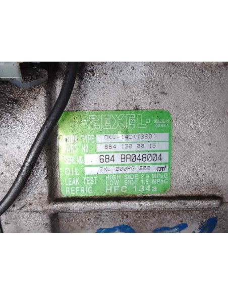 COMPRESOR AIRE ACONDICIONADO SSANGYONG KYRON - 116753