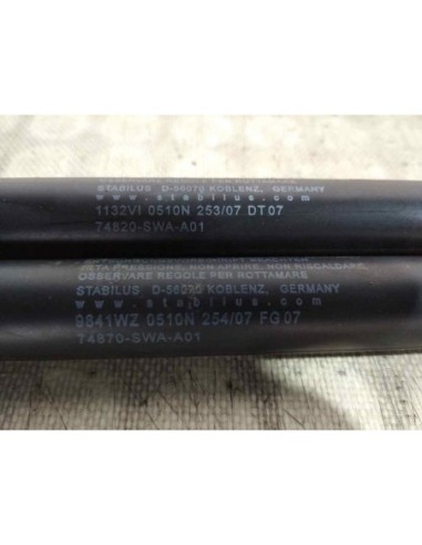 AMORTIGUADORES MALETERO / PORTON HONDA CR-V...