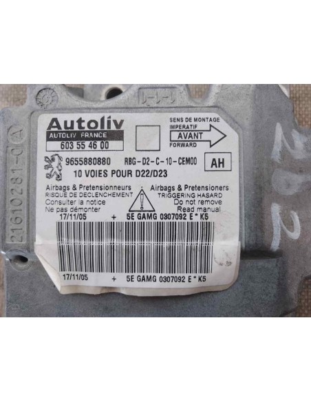 CENTRALITA AIRBAG PEUGEOT 407 - 136041