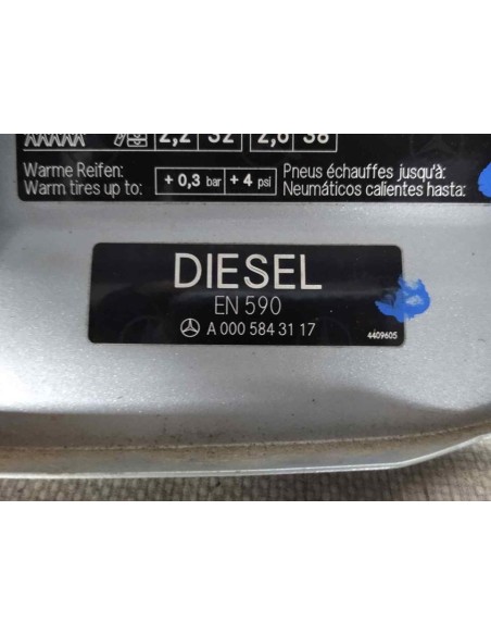 TAPA EXTERIOR COMBUSTIBLE MERCEDES-BENZ CLASE A (BM 169) - 134248