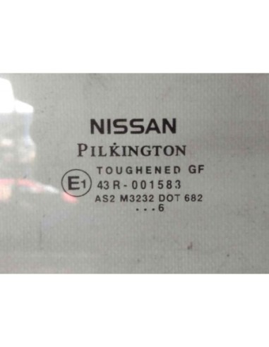 LUNA TRASERA IZQUIERDA NISSAN MICRA (K12E) -...