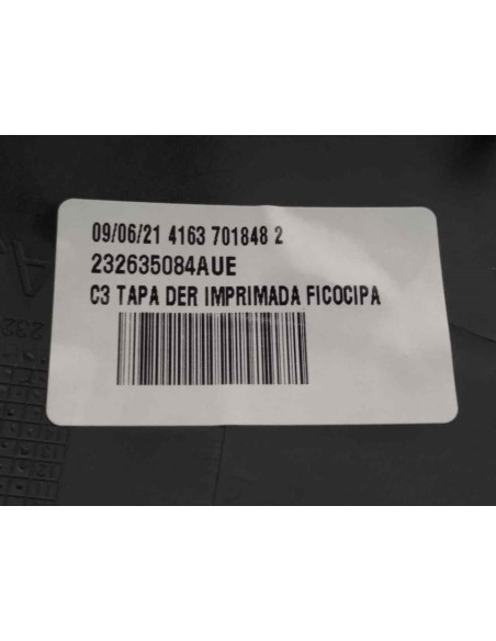 CARCASA RETROVISOR DERECHO CITROEN C3 - 139100