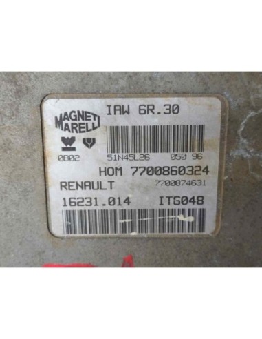 CENTRALITA MOTOR UCE RENAULT CLIO I FASE I / II...