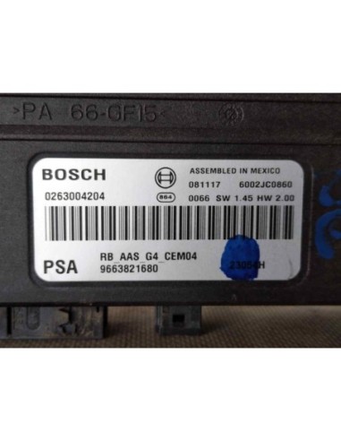 MODULO ELECTRONICO CITROEN C4 PICASSO - 141934