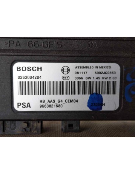 MODULO ELECTRONICO CITROEN C4 PICASSO - 141934