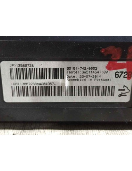 CENTRALITA AIRE ACONDICIONADO OPEL ASTRA J BERLINA 5P - 139906