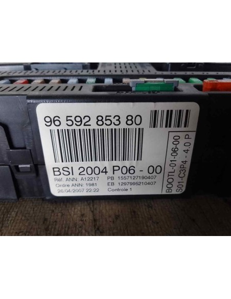 CAJA RELES / FUSIBLES PEUGEOT 207 - 160829