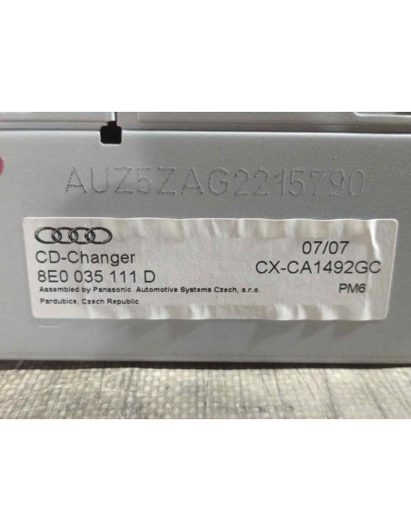 SISTEMA AUDIO / RADIO CD AUDI A4 AVANT (8E) - 110666