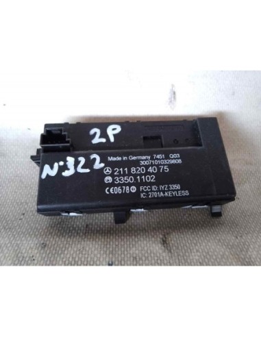 MODULO ELECTRONICO MERCEDES-BENZ CLS (BM 219) -...