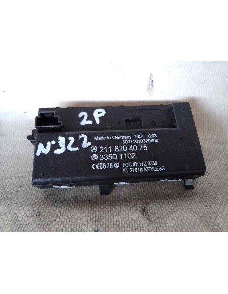 MODULO ELECTRONICO MERCEDES-BENZ CLS (BM 219) - 149194