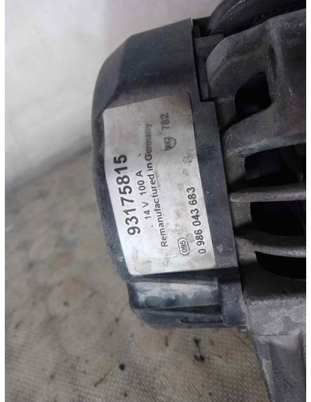 ALTERNADOR OPEL ASTRA G CARAVAN - 165714