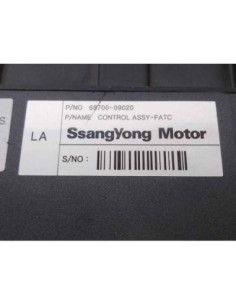MANDO CALEFACCION / AIRE ACONDICIONADO SSANGYONG KYRON -... 2