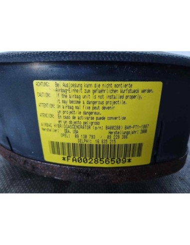 AIRBAG DELANTERO IZQUIERDO OPEL CORSA C - 103553