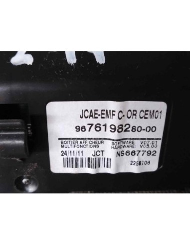 PANTALLA MULTIFUNCION CITROEN C4 BERLINA - 146512