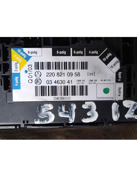 MODULO ELECTRONICO MERCEDES-BENZ CLASE S (BM 220) BERLINA - 177926