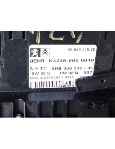 MANDO CALEFACCION / AIRE ACONDICIONADO CITROEN...