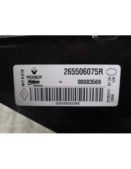 PILOTO TRASERO DERECHO INTERIOR RENAULT MEGANE IV BERLINA 5P - 156101