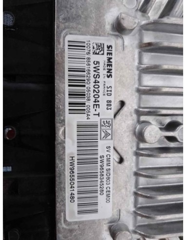 CENTRALITA MOTOR UCE PEUGEOT 407 - 92374