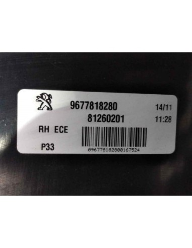 PILOTO TRASERO DERECHO INTERIOR PEUGEOT 308 -...