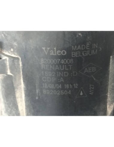 FARO ANTINIEBLA IZQUIERDO RENAULT SCENIC II...