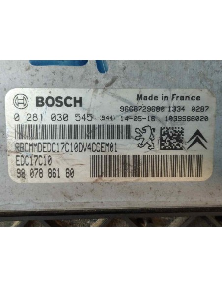 CENTRALITA MOTOR UCE CITROEN C3 - 95939