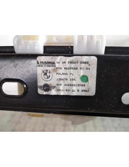 ELEVALUNAS DELANTERO DERECHO MINI COUNTRYMAN (R60)(2010) - 96565