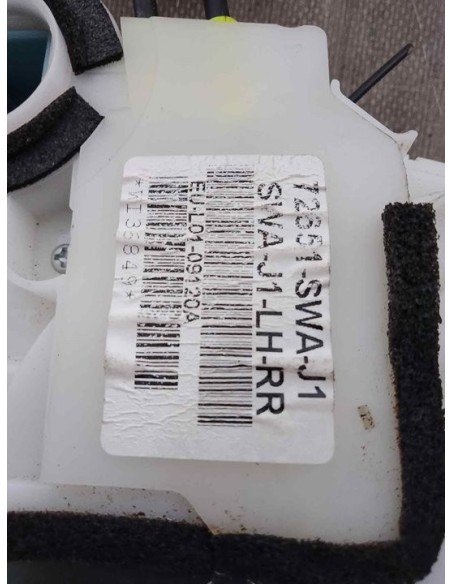 CERRADURA PUERTA TRASERA IZQUIERDA HONDA CR-V (RE) - 96668