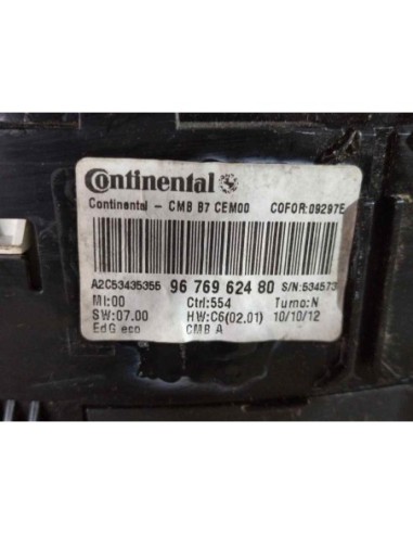 CUADRO INSTRUMENTOS CITROEN C4 BERLINA - 96737