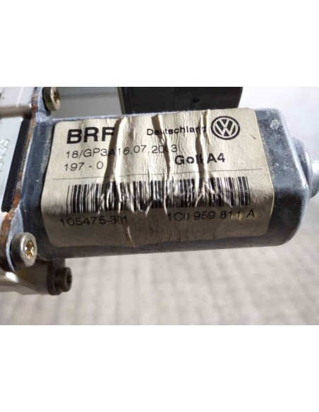 MOTOR ELEVALUNAS TRASERO IZQUIERDO VOLKSWAGEN GOLF IV BERLINA (1J1)(10 1997) - 98692
