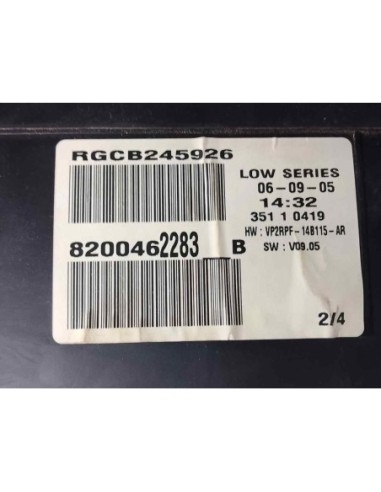 CUADRO INSTRUMENTOS RENAULT MEGANE II BERLINA...