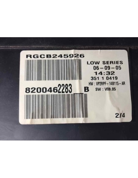 CUADRO INSTRUMENTOS RENAULT MEGANE II BERLINA 5P - 101599