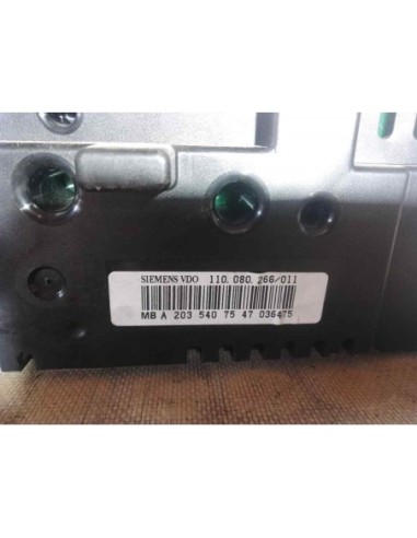 CUADRO INSTRUMENTOS MERCEDES-BENZ CLASE C (BM...