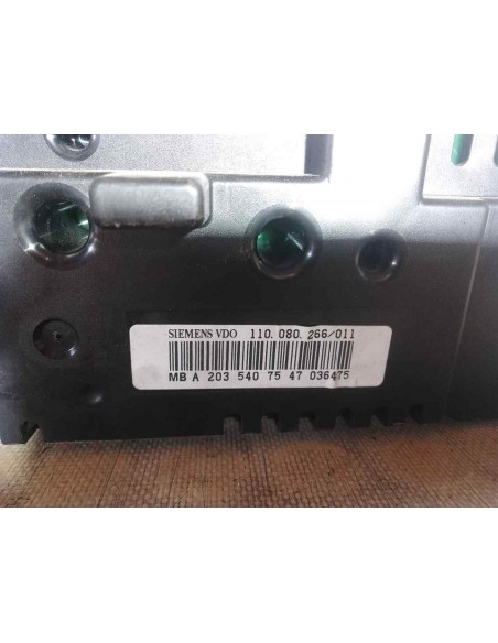 CUADRO INSTRUMENTOS MERCEDES-BENZ CLASE C (BM 203) SPORTCOUPE - 101688