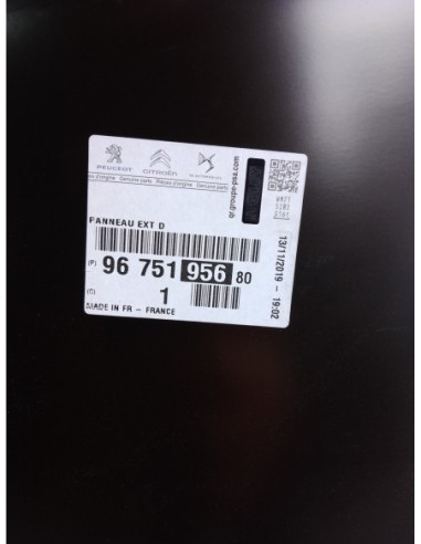 PUERTA DELANTERA DERECHA CITROEN C-ELYSÉE - 102230