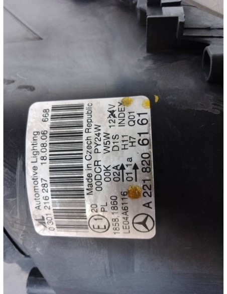 FARO IZQUIERDO MERCEDES-BENZ CLASE S (BM 221) LIM  - 103780