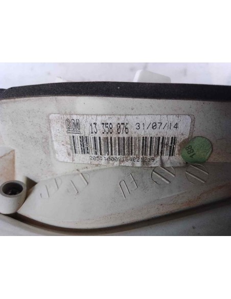 PILOTO TRASERO DERECHO INTERIOR OPEL ASTRA J BERLINA 5P - 105461