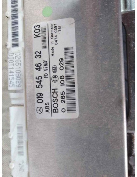 CENTRALITA MOTOR UCE MERCEDES-BENZ CLASE C (BM 202) BERLINA - 104604