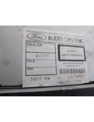 SISTEMA AUDIO / RADIO CD FORD FOCUS BERLINA...