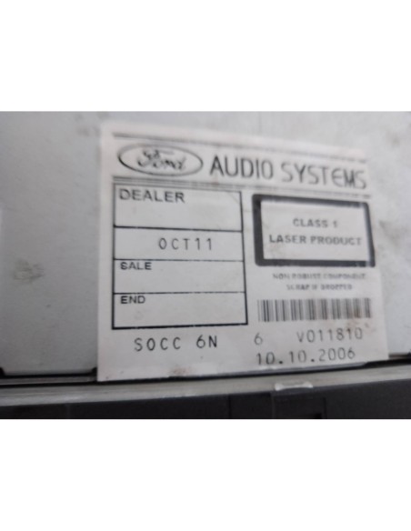 SISTEMA AUDIO / RADIO CD FORD FOCUS BERLINA (CB4) - 106244