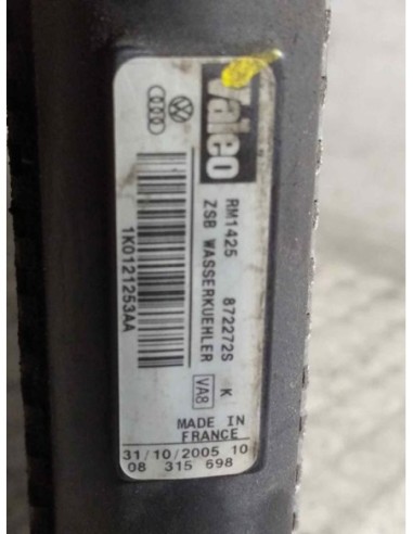 RADIADOR AGUA VOLKSWAGEN PASSAT BERLINA (3C2) -...
