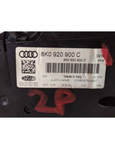 CUADRO INSTRUMENTOS AUDI A4 BERLINA (8K2) - 110059