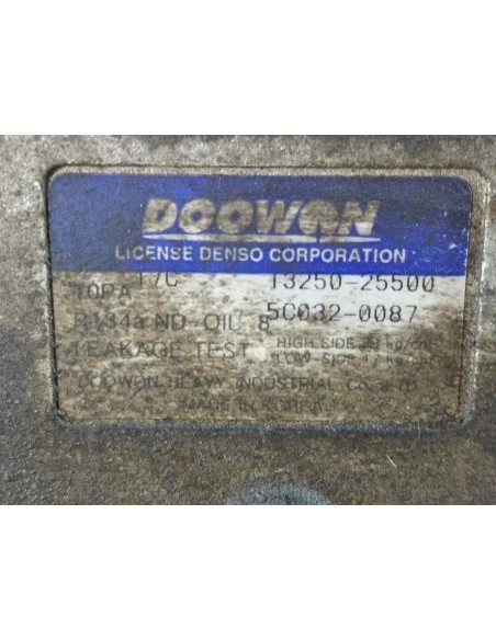 COMPRESOR AIRE ACONDICIONADO KIA CARNIVAL II (FL) - 110312