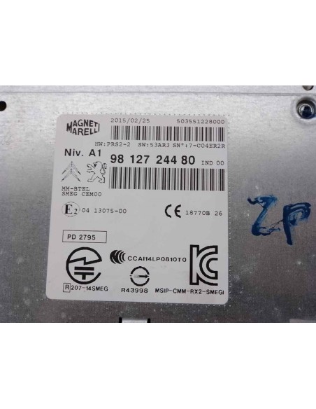 SISTEMA AUDIO / RADIO CD CITROEN C4 BERLINA - 111061
