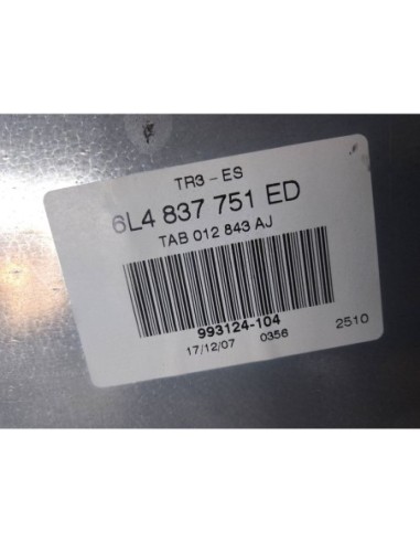 ELEVALUNAS DELANTERO IZQUIERDO SEAT CORDOBA...