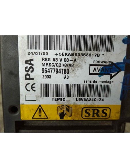 CENTRALITA AIRBAG CITROEN C3 - 121470